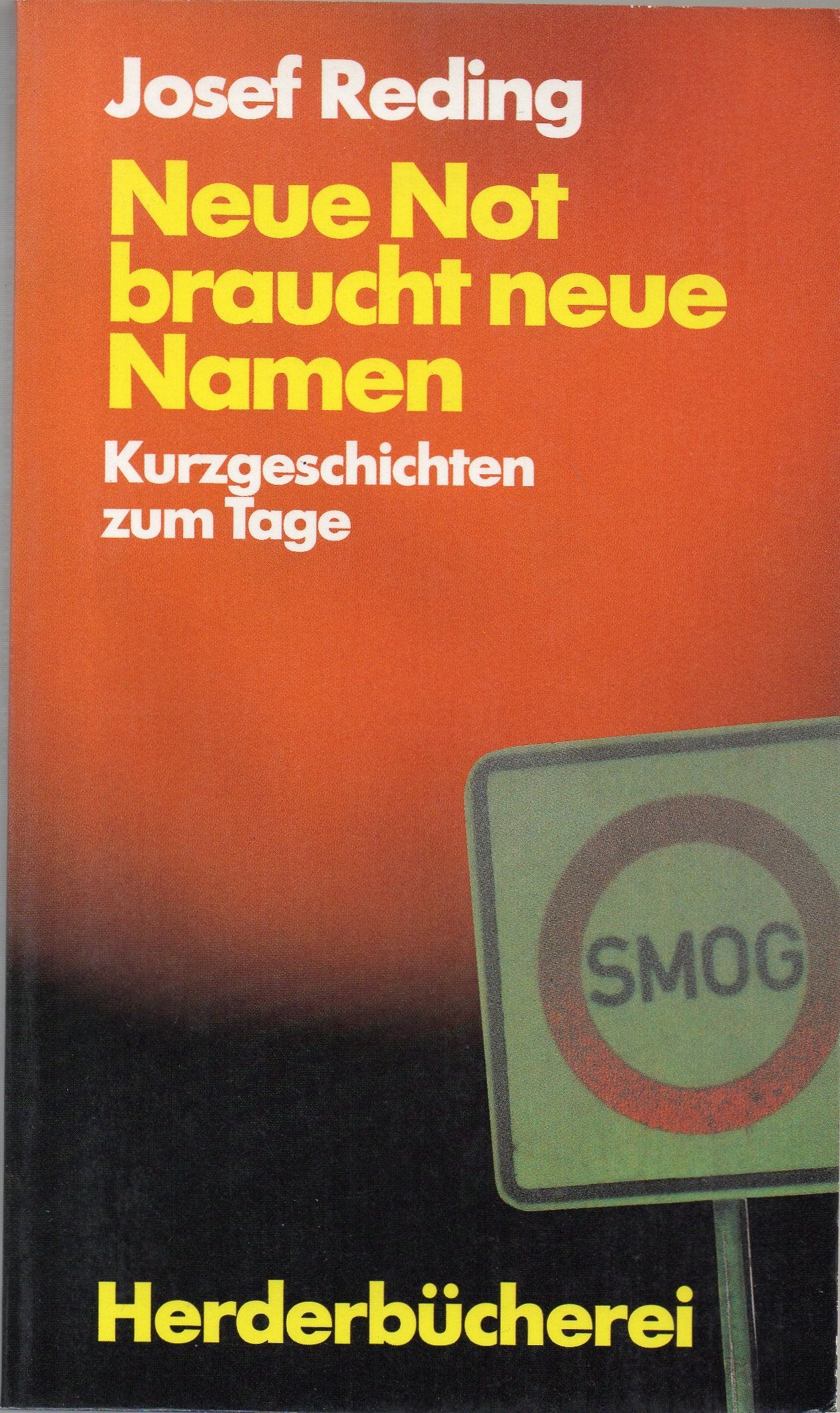 Neue Not braucht neue Namen. Kurzgeschichten zum Tage. Books