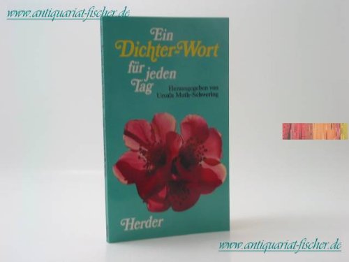 Ein Dichter-Wort für jeden Tag Books
