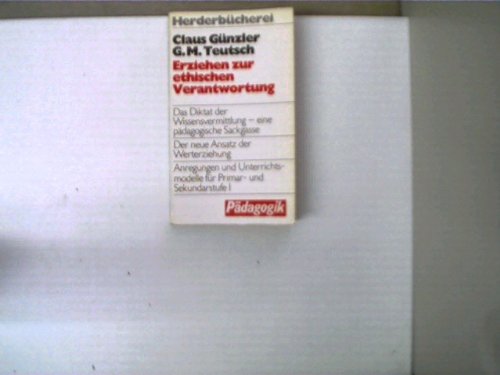 Erziehen zur ethischen Verantwortung. Philosophy