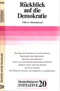 Rückblick auf die Demokratie. Gibt es Alternativen? General education