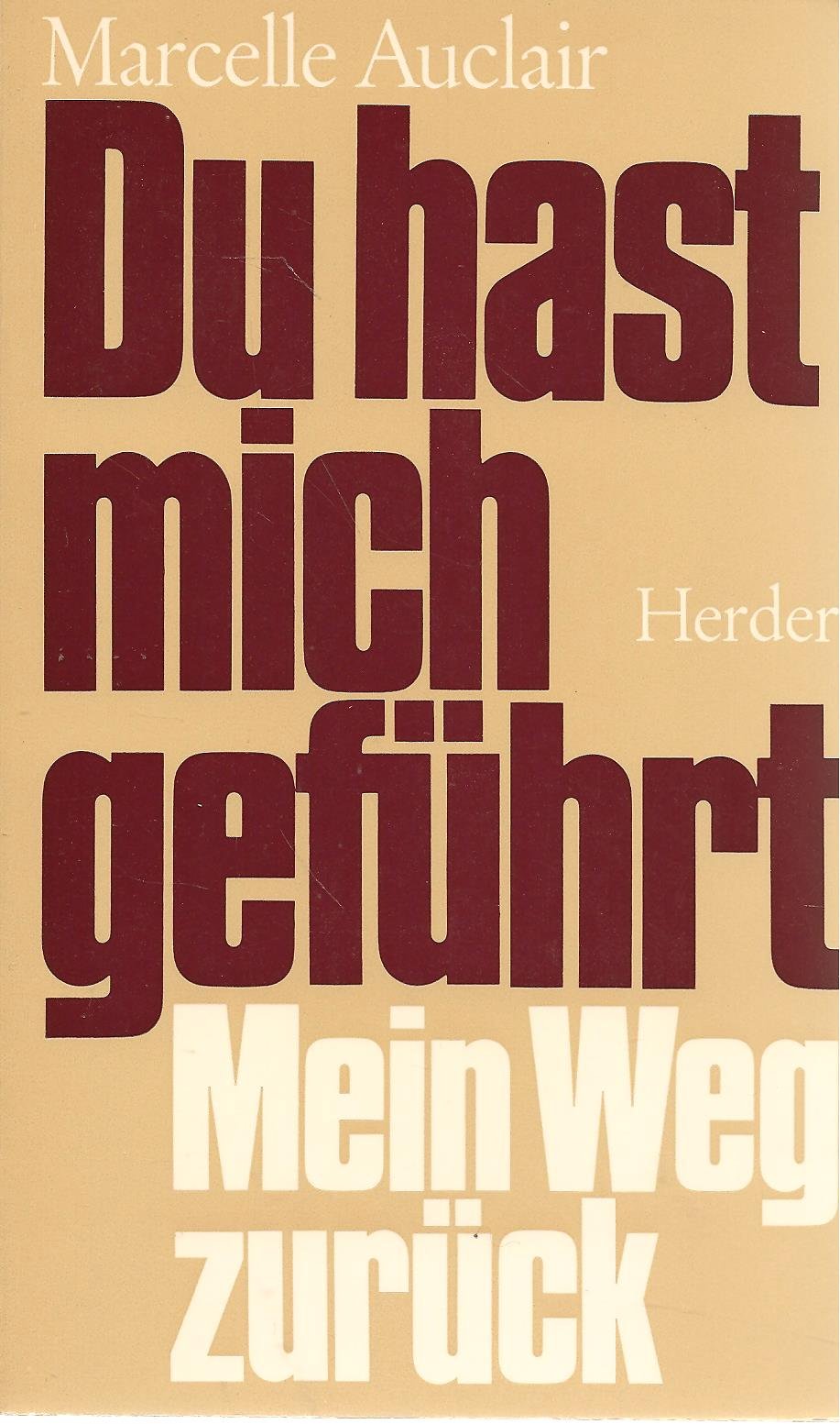 Du hast mich geführt. Mein Weg zurück Books