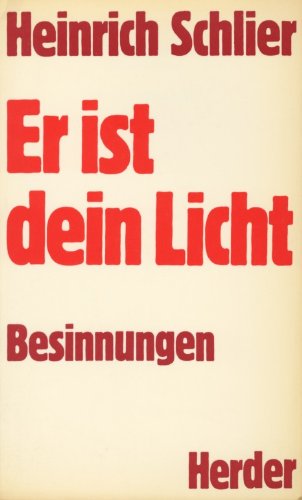 Er ist dein Licht. Besinnungen Books