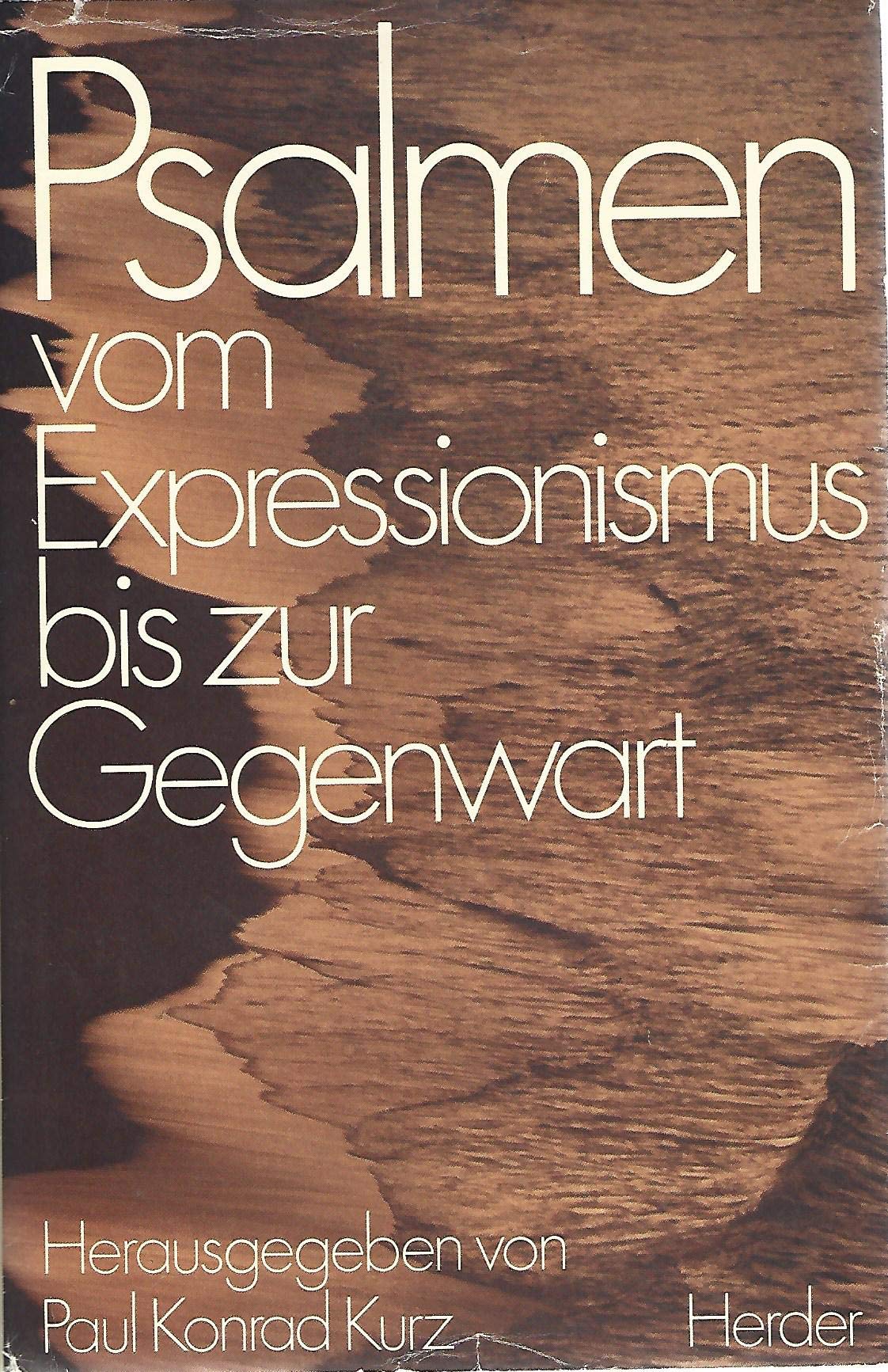 Psalmen vom Expressionismus bis zur Gegenwart Religion & Esotericism