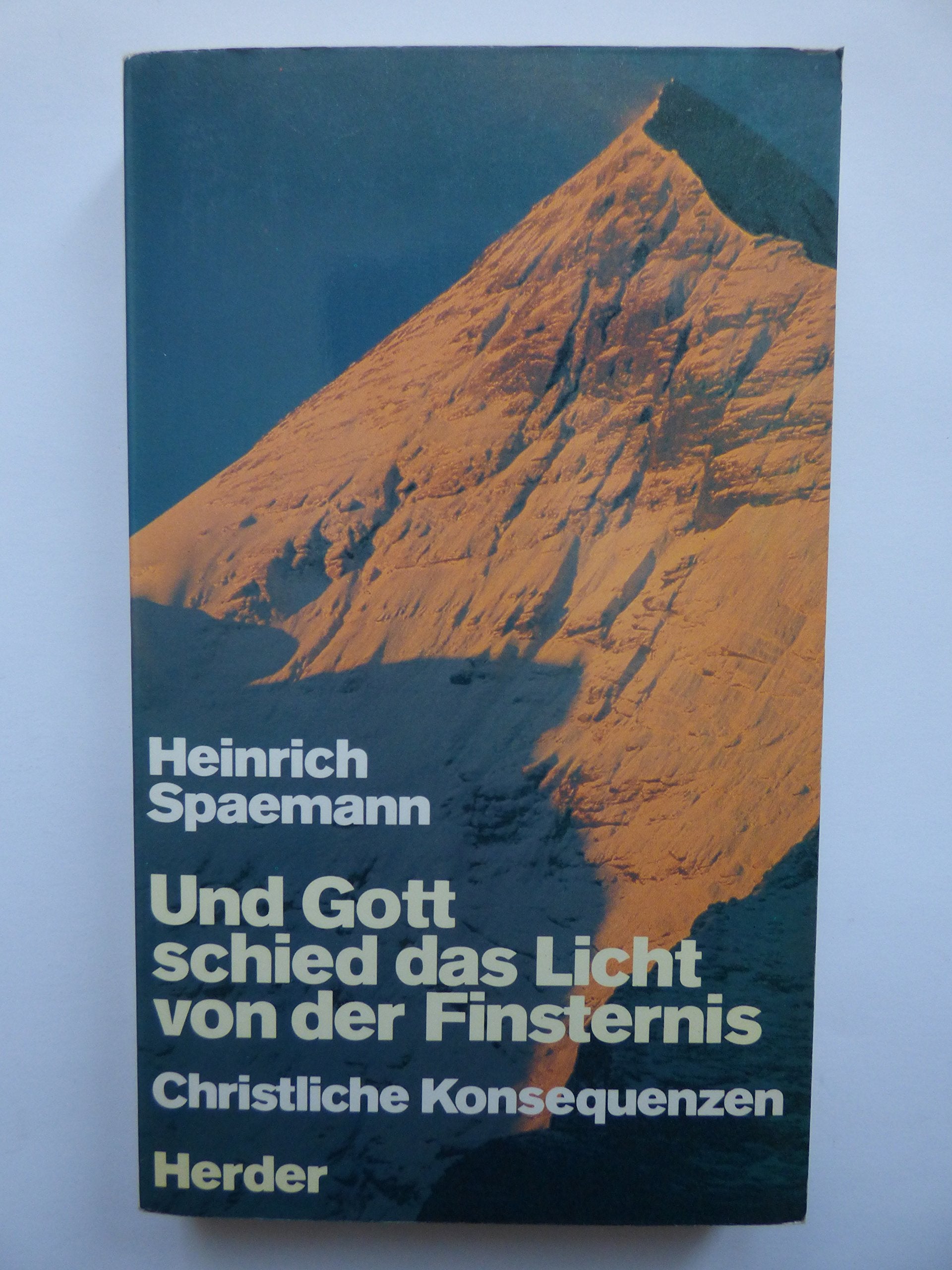 Und Gott schied das Licht von der Finsternis. Christliche Konsequenzen book