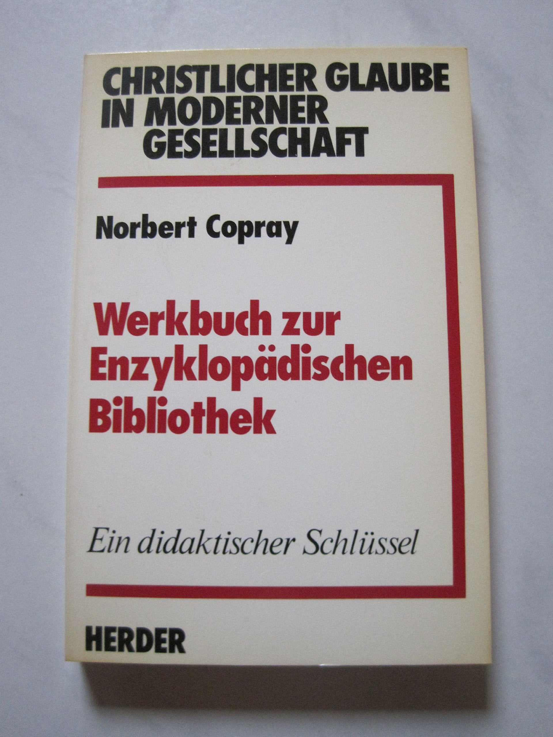 Werkbuch zur Enzyklopädischen Bibliothek. Ein didaktischer Schlüssel Books