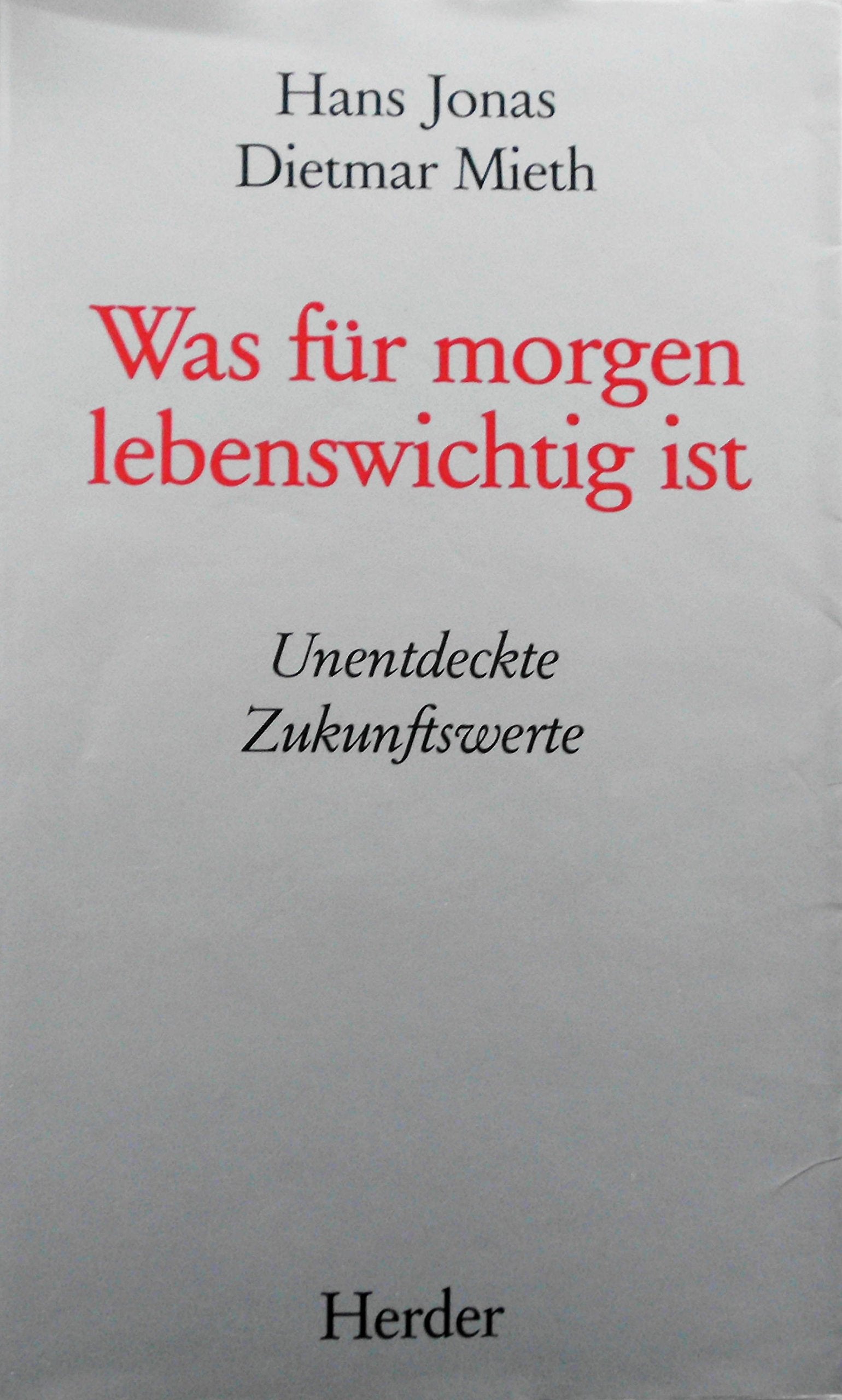 Was für morgen lebenswichtig ist: Unentdeckte Zukunftswerte Philosophy