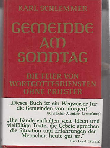 Gemeinde am Sonntag. Lesejahr A. Die Feier von Wortgottesdiensten ohne Priester. Lesejahr A Books