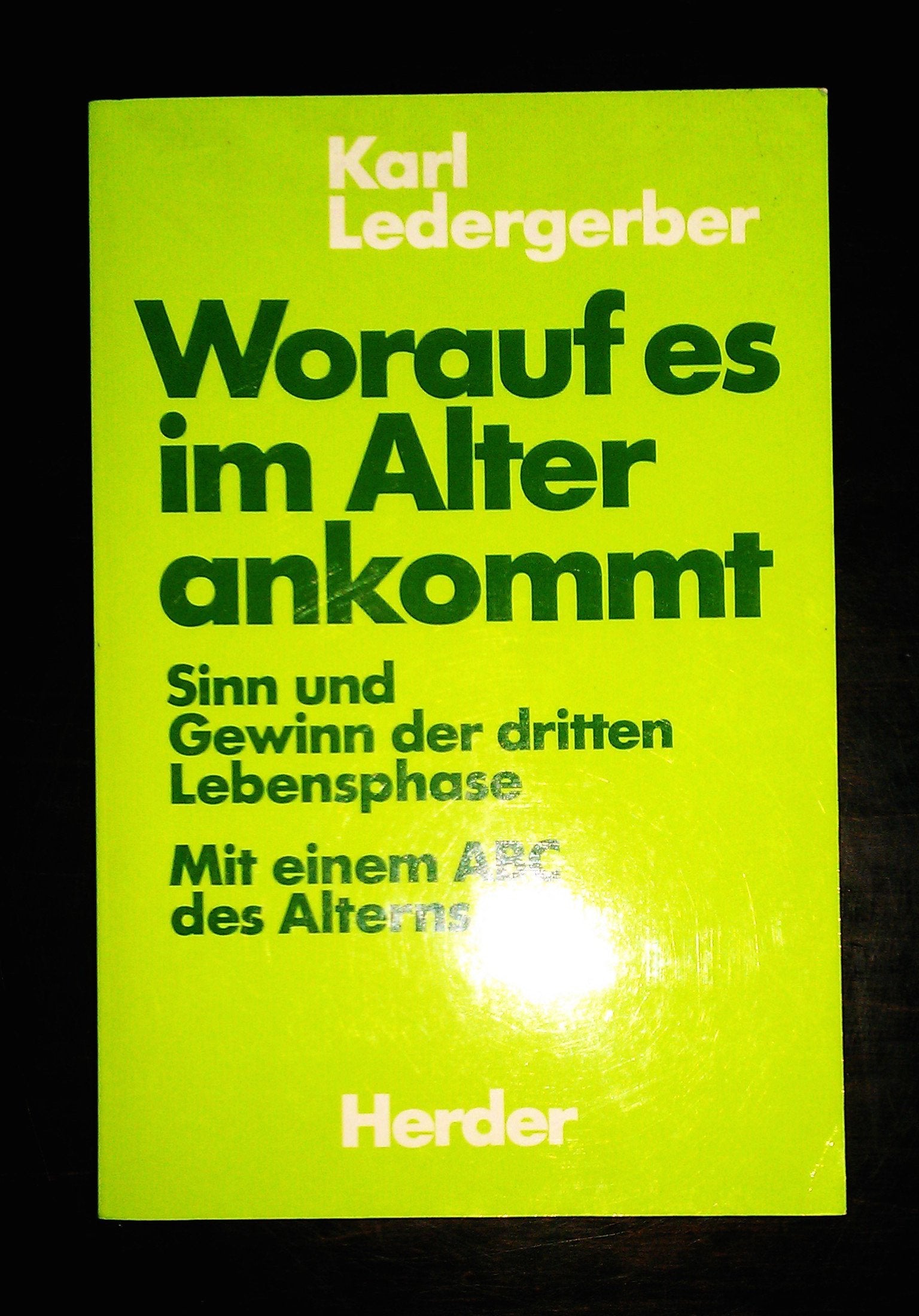 Worauf es im Alter ankommt Politics & History