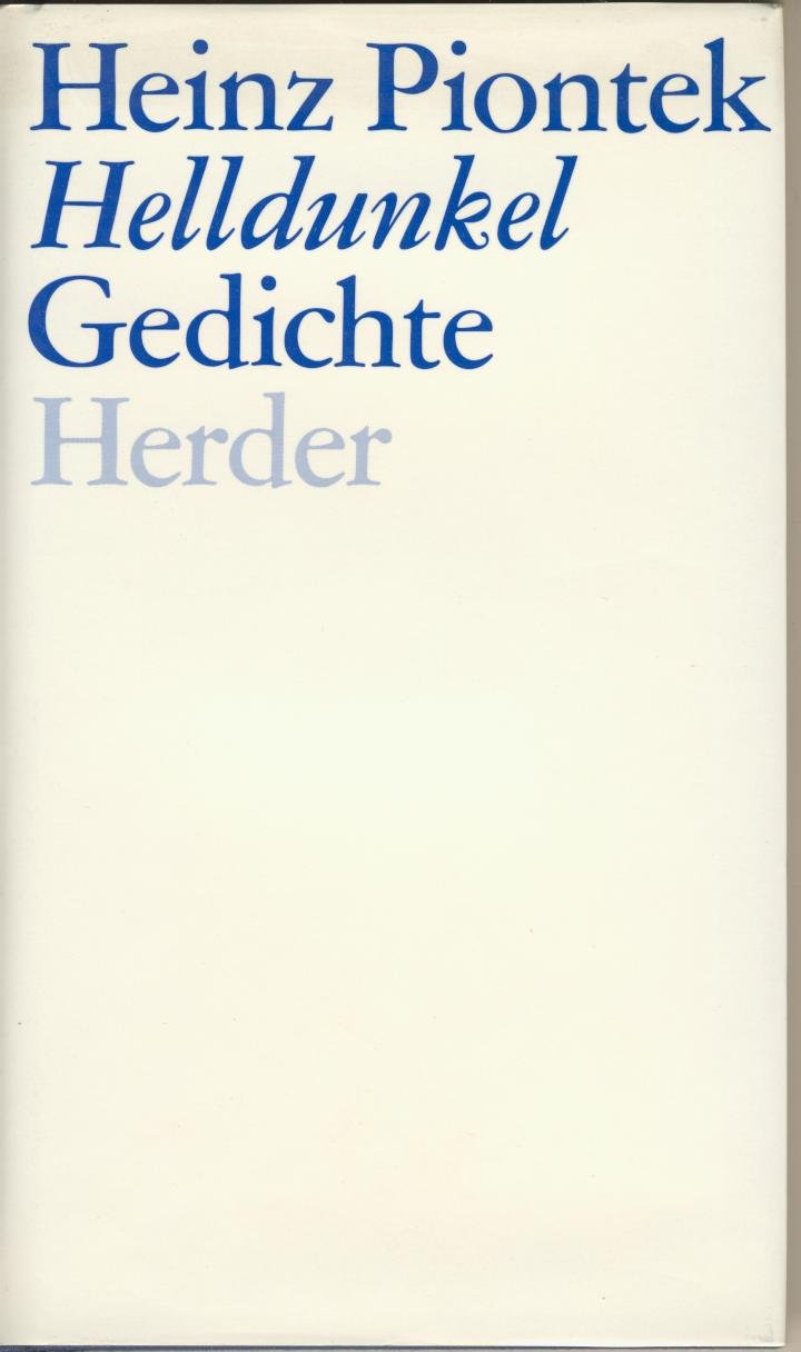 Product Image: Helldunkel. Gedichte