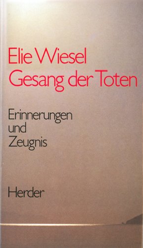 Gesang der Toten. Erinnerungen und Zeugnis. Personalities