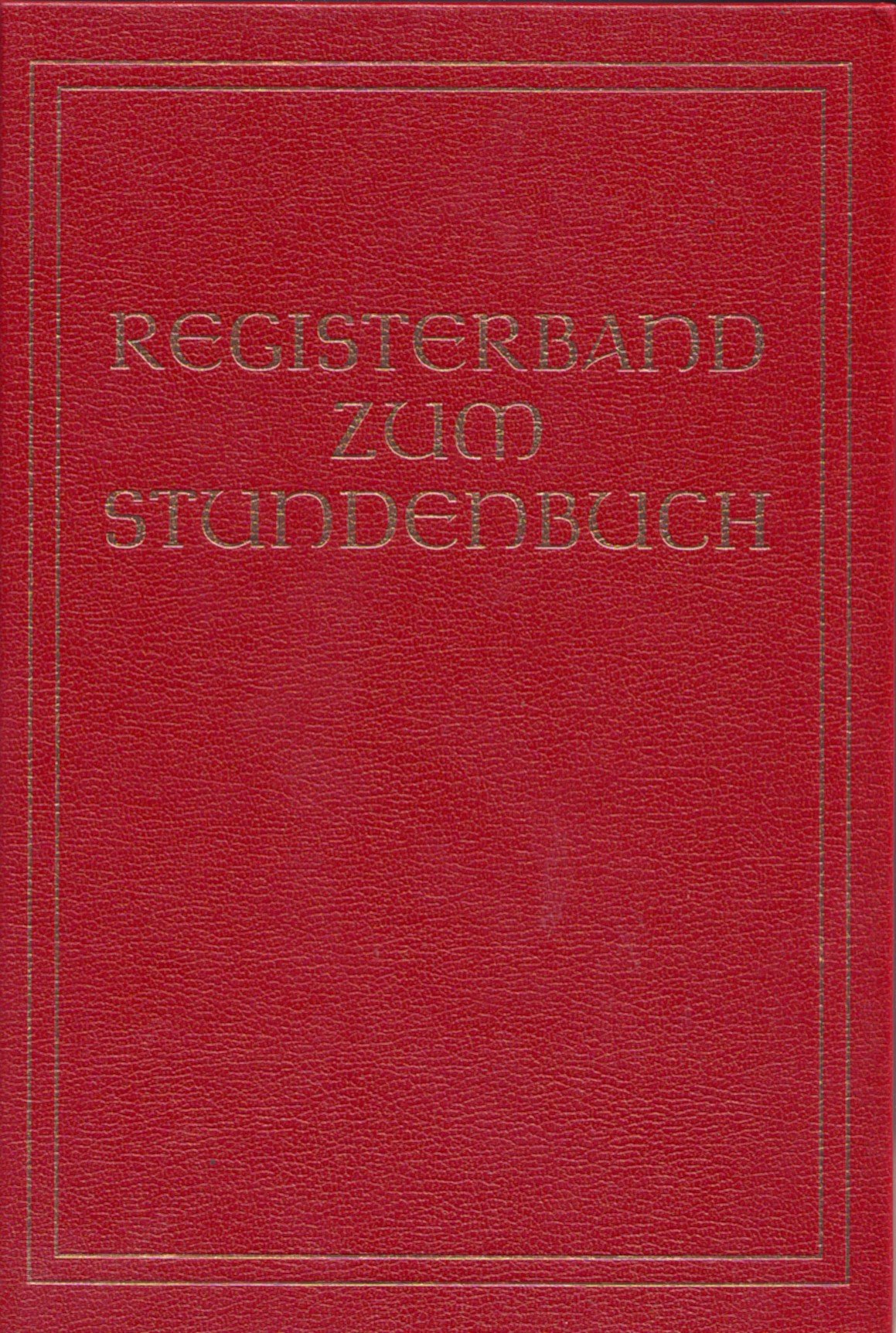 Registerband book
