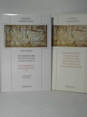 Commentarii in epistulam ad Romanos = Römerbriefkommentar: Siebters und Achtes Buch Politics & History