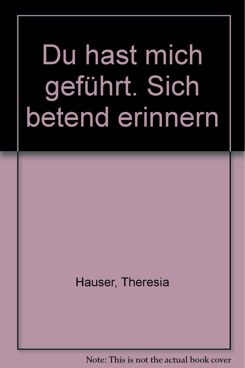 Du hast mich geführt Religion & Esotericism