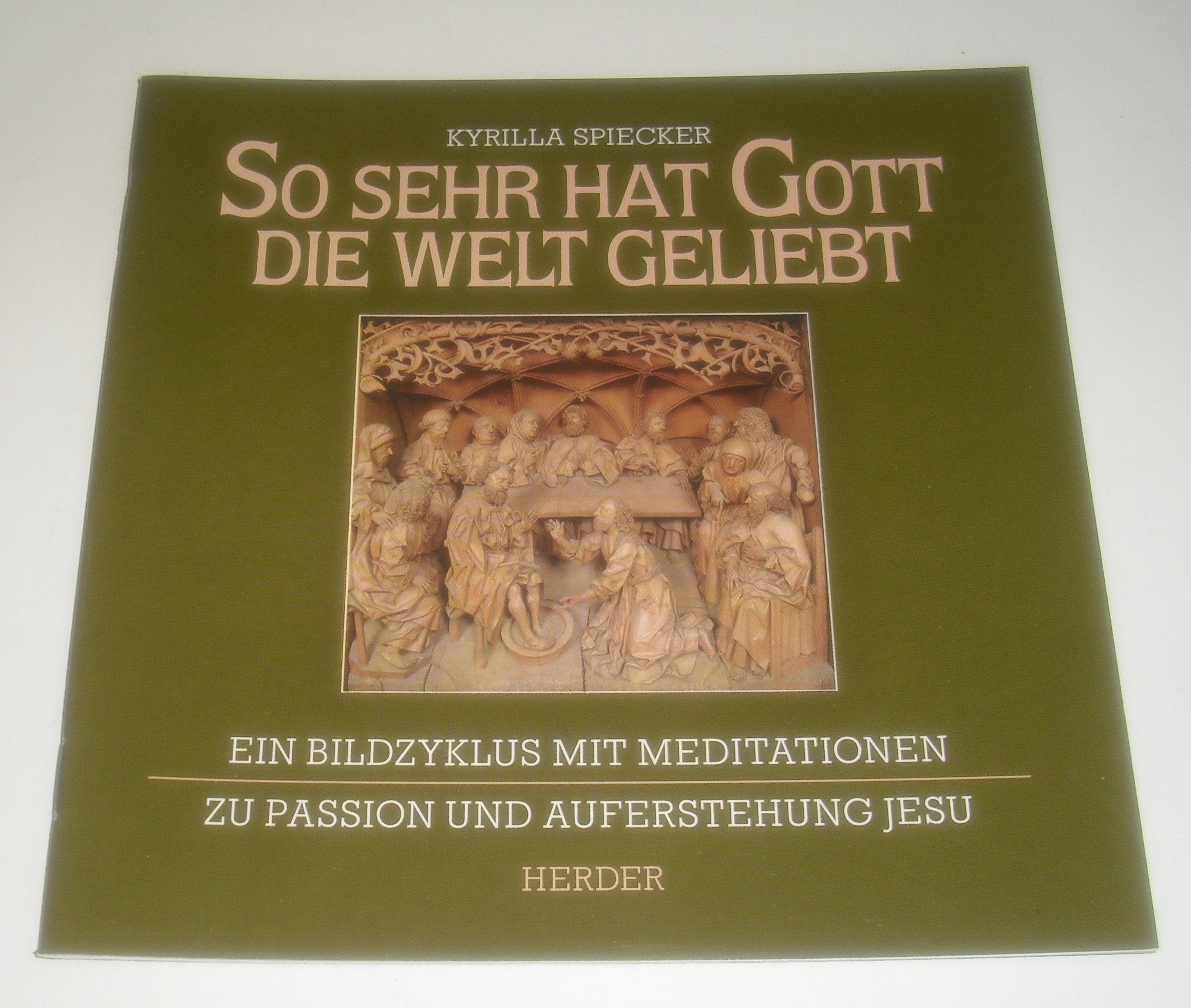 So sehr hat Gott die Welt geliebt. Ein Bildzyklus mit Meditationen zu Passion und Auferstehung Jesu. Lifestyle