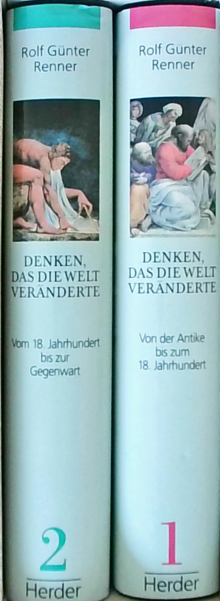 Denken, das die Welt veränderte: Schlüsseltexte der europäischen Geistes- und Wissenschaftsgeschichte. Band 1: Von der Antike bis zum 18. Jahrhundert. Band 2: Vom 18. Jahrhundert bis zur Gegenwart Books