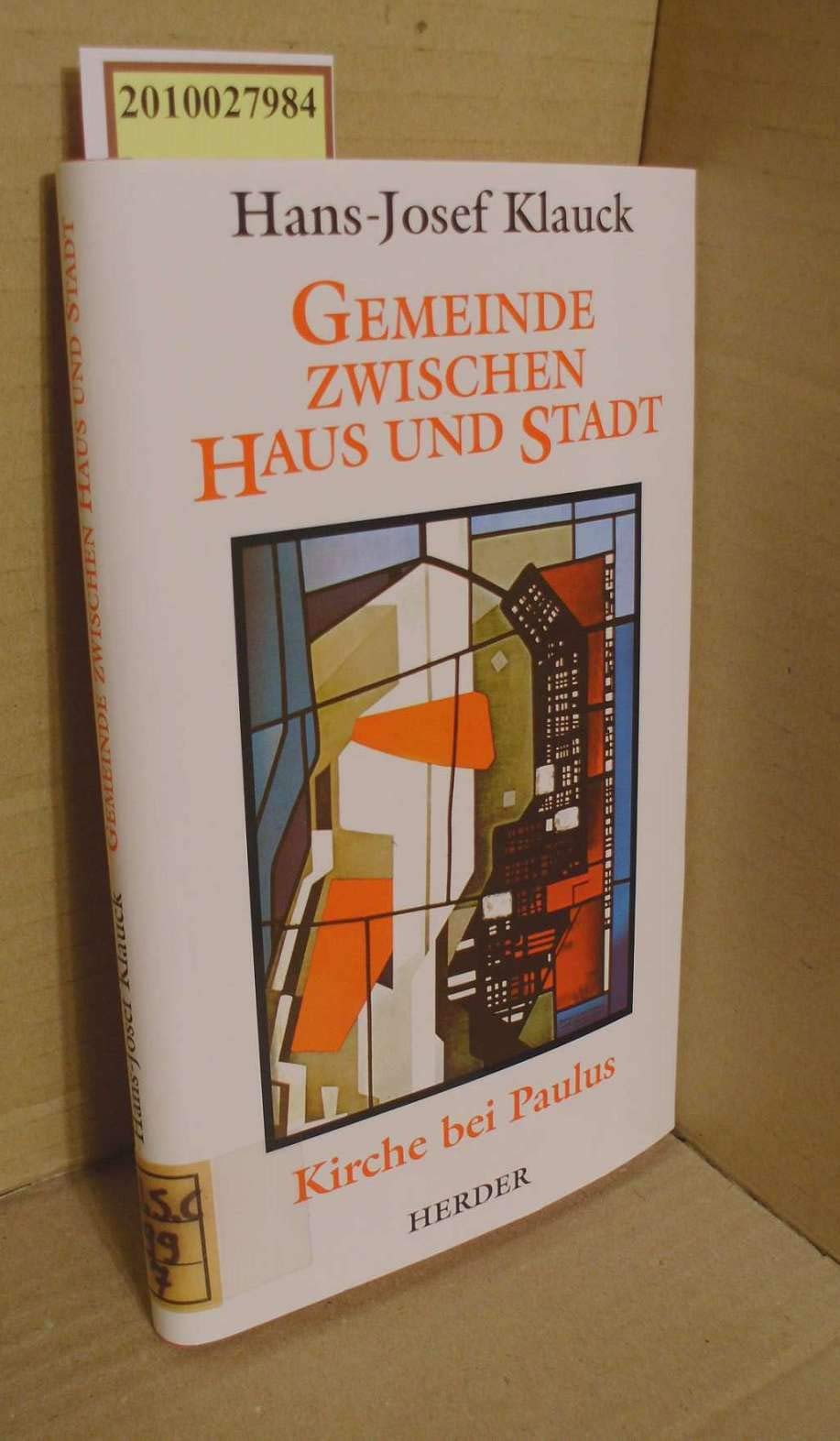 Gemeinde zwischen Haus und Stadt. Kirche bei Paulus book