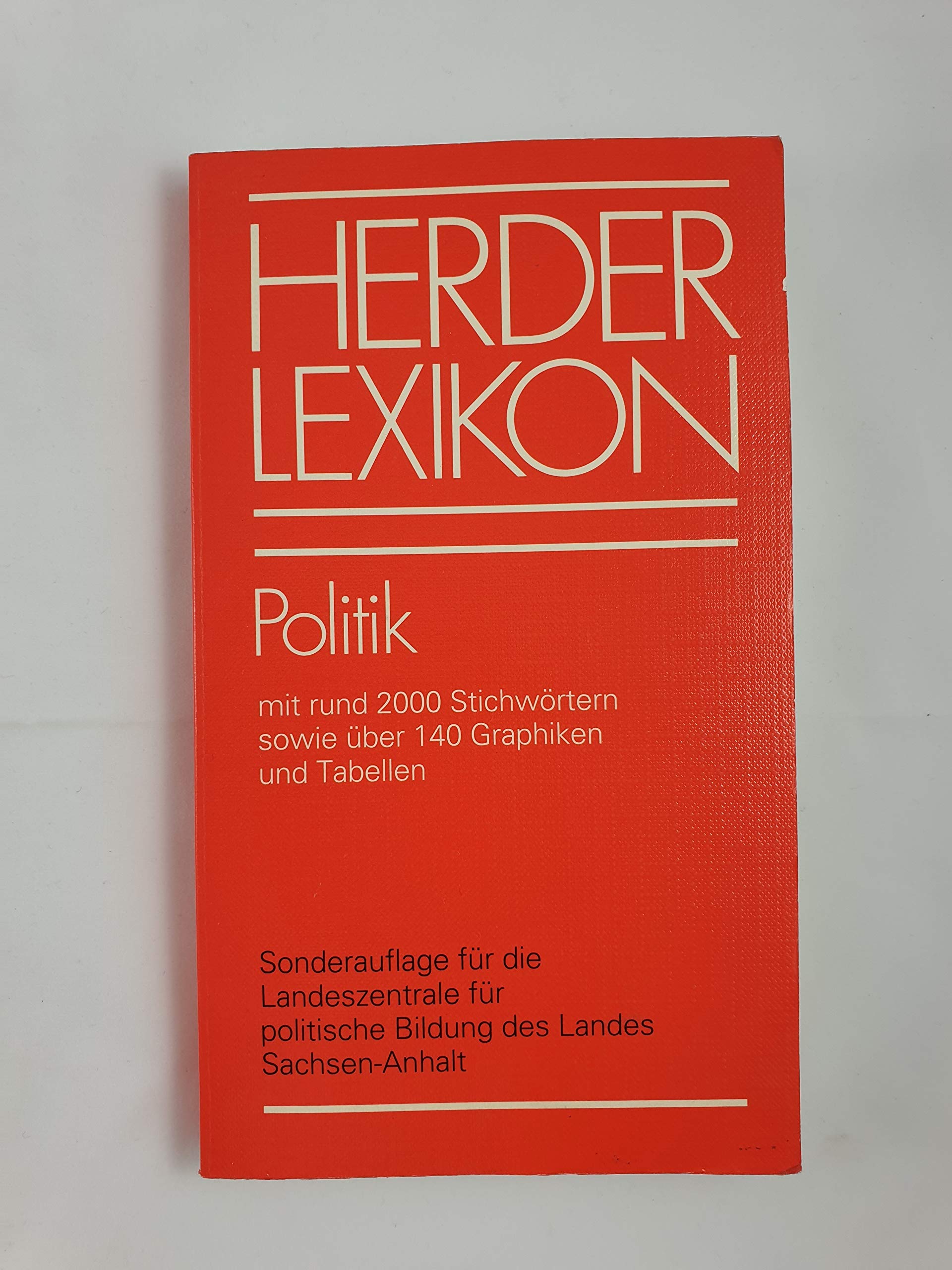 Herder Lexikon, Politik Reference Books