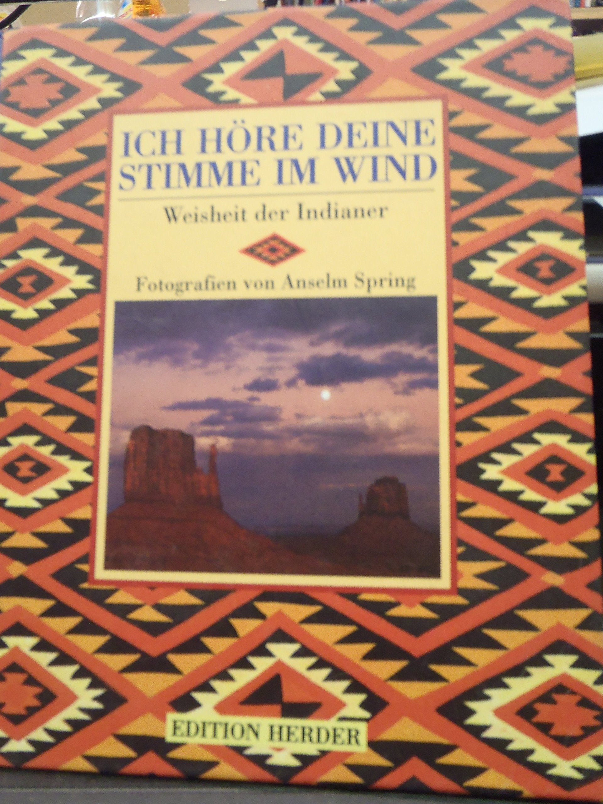 Ich höre deine Stimme im Wind: Weisheit der Indianer Fiction