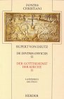 Fontes Christiani, 2. Folge, 25 Bde., Kt, Bd.33/2, Der Gottesdienst der Kirche Books