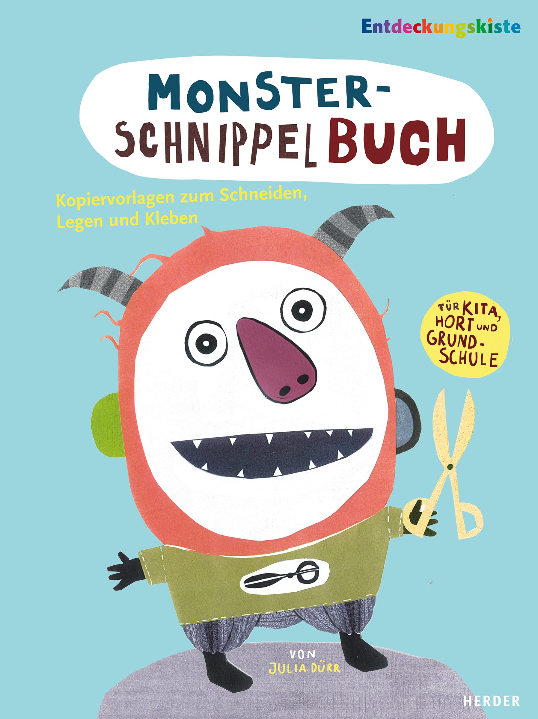 Monster-Schnippelbuch: Kopiervorlagen zum Schneiden, Legen und Kleben Lifestyle