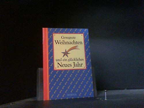 Gesegnete Weihnachten und ein glückliches Neues Jahr. Ein herzlicher Gruss Books