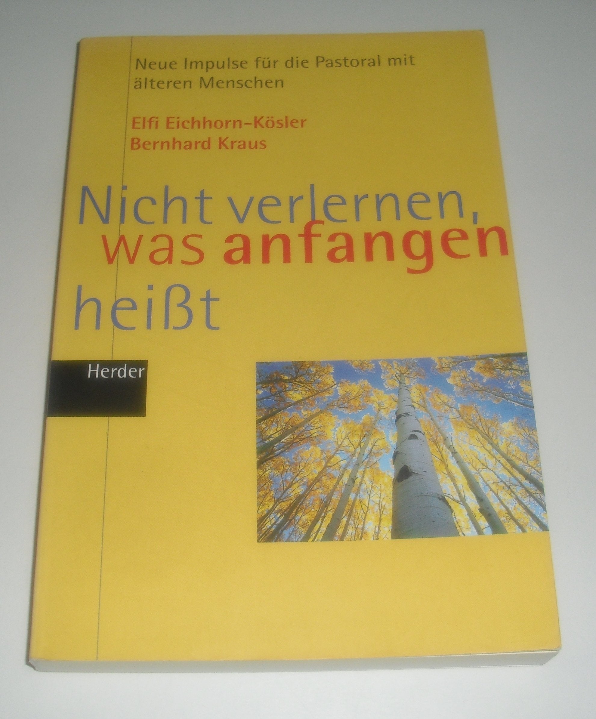 Nicht verlernen, was anfangen heißt Film, Art & Culture