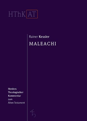 Maleachi (Herders Theologischer Kommentar zum Alten Testament) Business, Finance & Career