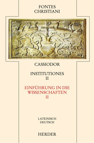 Fontes Christiani, 2. Folge, 25 Bde., Kt, Bd.39/2, Einführung in die geistliche und weltliche Wissenschaft Religion & Esotericism