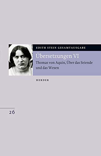 Übersetzung: Thomas von Aquin, Über das Seiende und das Wesen - De ente et essentia - mit den Roland-Gosselin-Exzerpten. Eingeführt und bearbeitet von Andreas Speer und Francesco Valerio Tommasi Film, Art & Culture