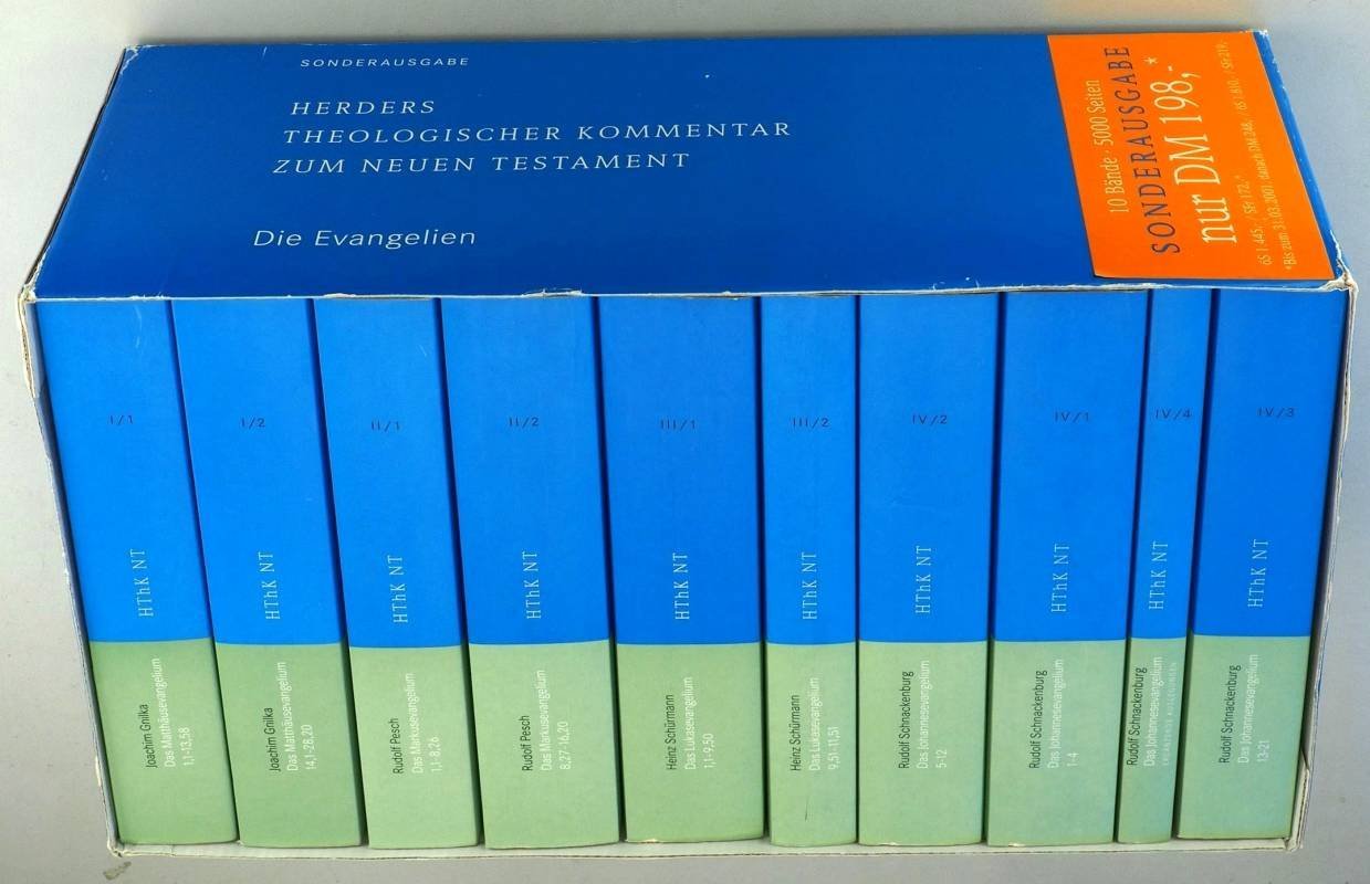 Herders theologischer Kommentar zum Neuen Testamemt: Die Evangelien Books