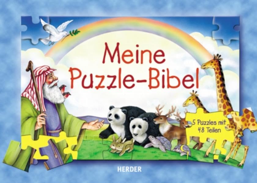 Meine Puzzle-Bibel: Fünf Puzzles mit je 48 Teilen Non-fiction