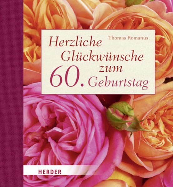 Herzliche Glückwünsche zum 60. Geburtstag Lifestyle