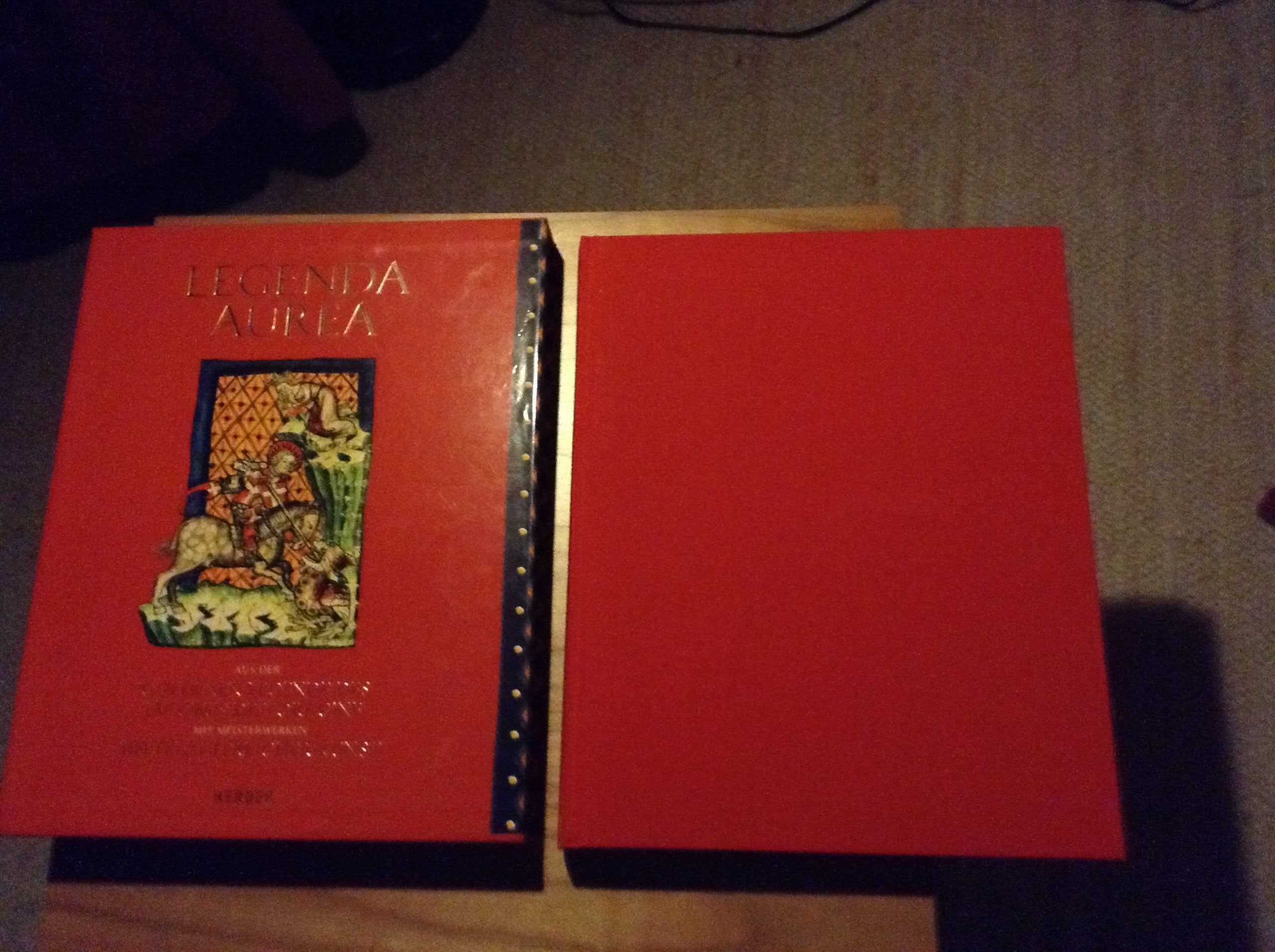 LEGENDA AUREA: Aus der Goldenen Legende des Jacobus de Voragine. Mit Meisterwerken mittelalterlicher Kunst: Aus der Goldenen Legende des Jacobus de ... Graesse u. d. dt. Übertr. v. Richard Benz Pop culture Books