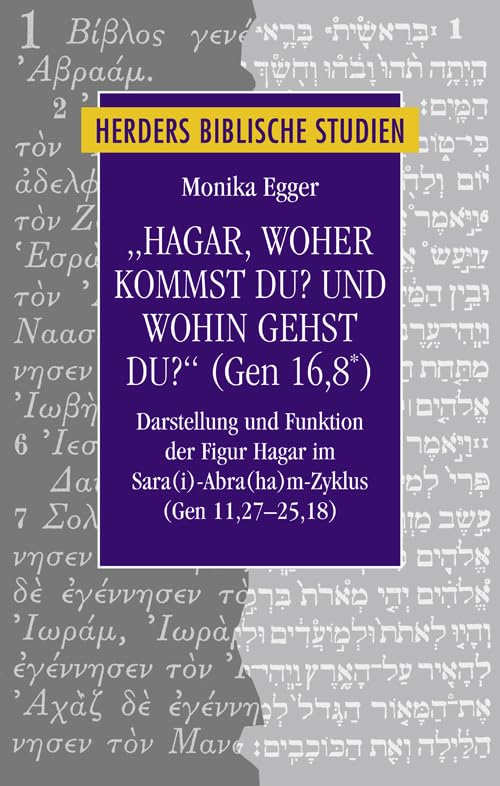 "Hagar, woher kommst du? Und wohin gehst du?" (Gen 16,8*) Business, Finance & Career