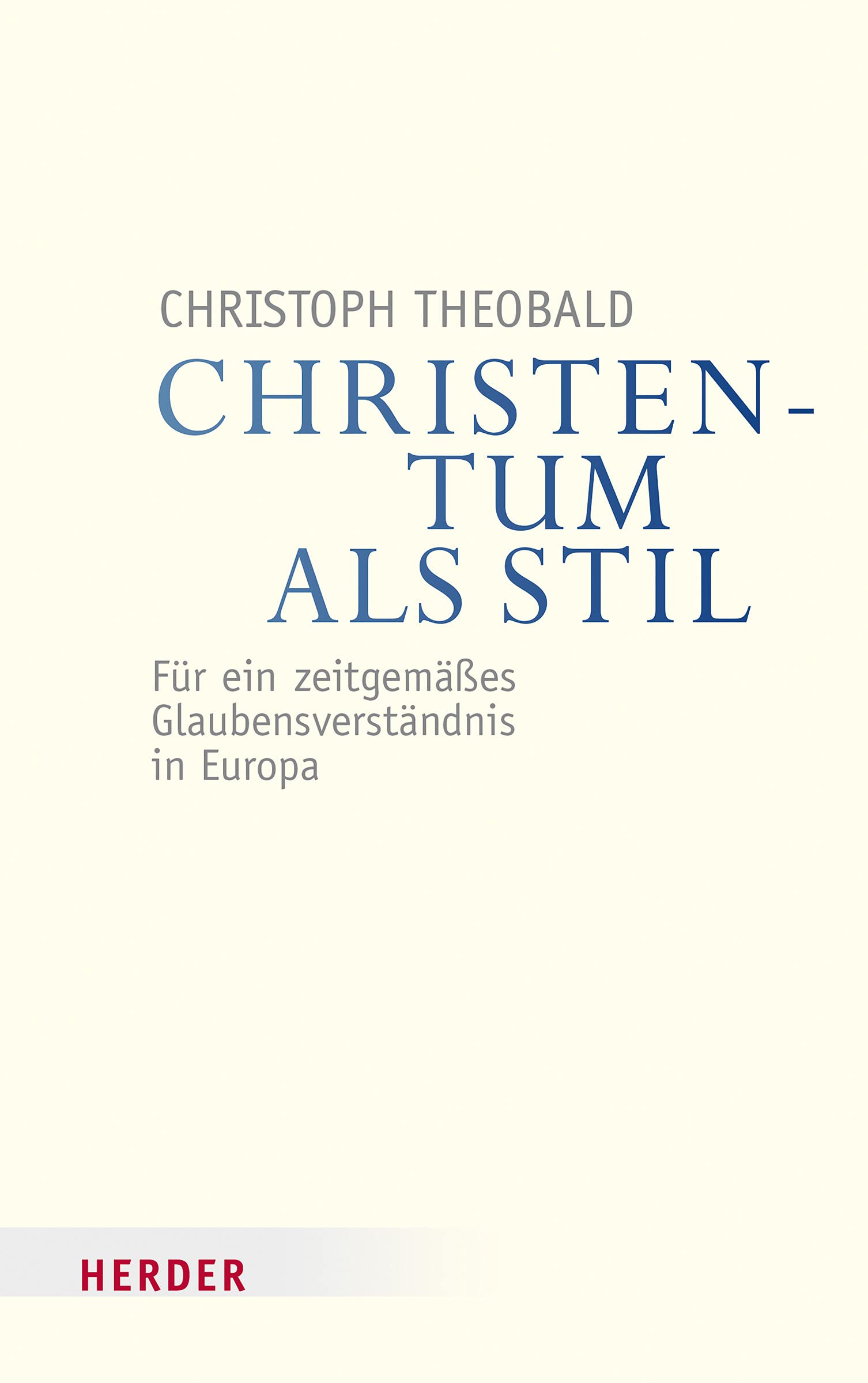 Christentum als Stil Religion & Esotericism