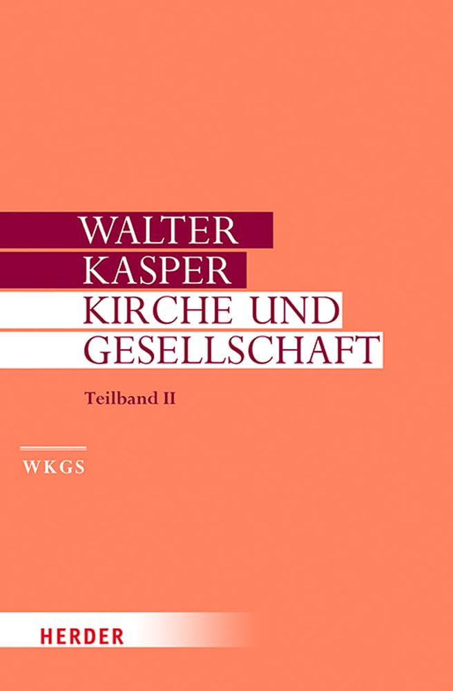 Kirche und Gesellschaft (Walter Kasper Gesammelte Schriften, Band 16) Business, Finance & Career