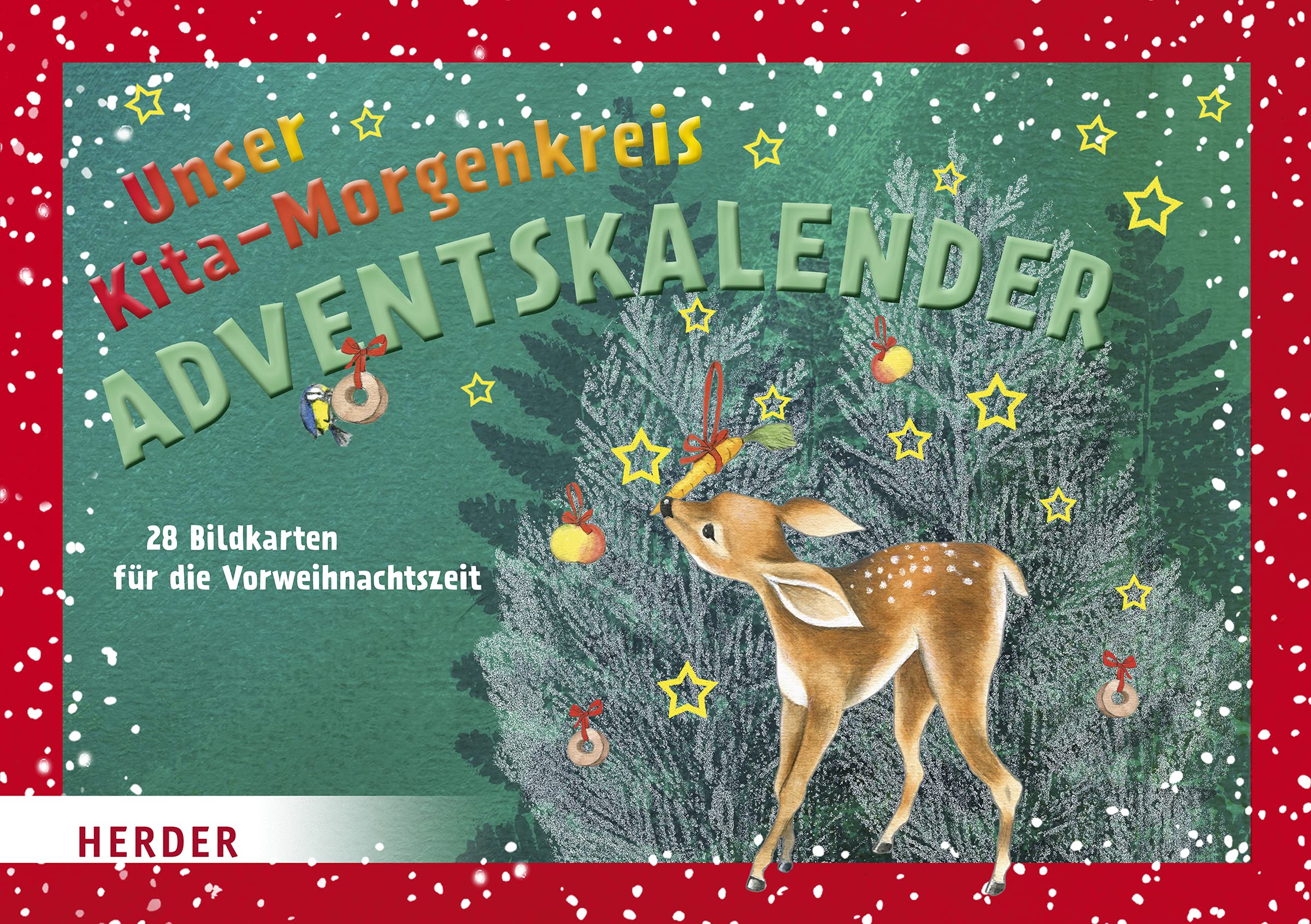 Unser Kita-Morgenkreis Adventskalender: 28 Bildkarten für die Vorweihnachtszeit Education & Training
