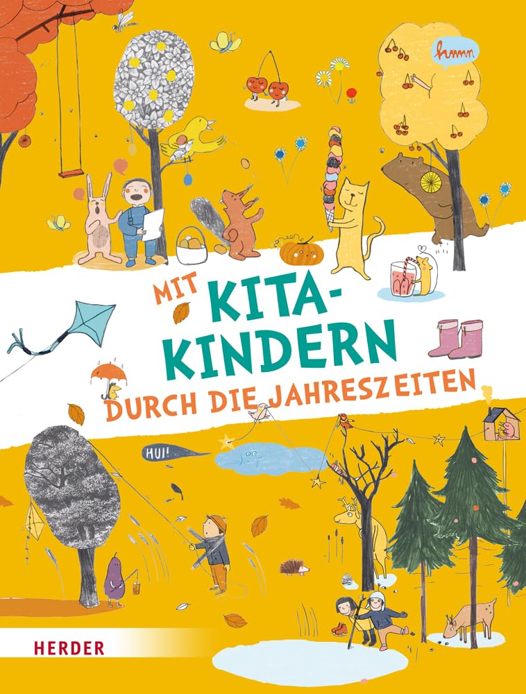 Mit Kitakindern durch die Jahreszeiten: Lieder, Spiele, Fingerspiele, Geschichten, kreative Ideen, Rätsel u.v.a.m. Tiptoi & Games