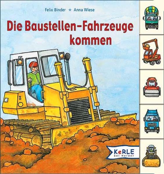 Die Baustellen-Fahrzeuge kommen Books
