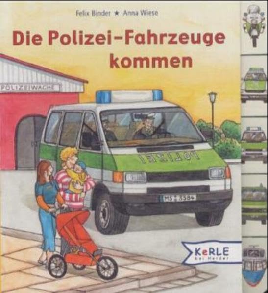 Die Polizei-Fahrzeuge kommen Books