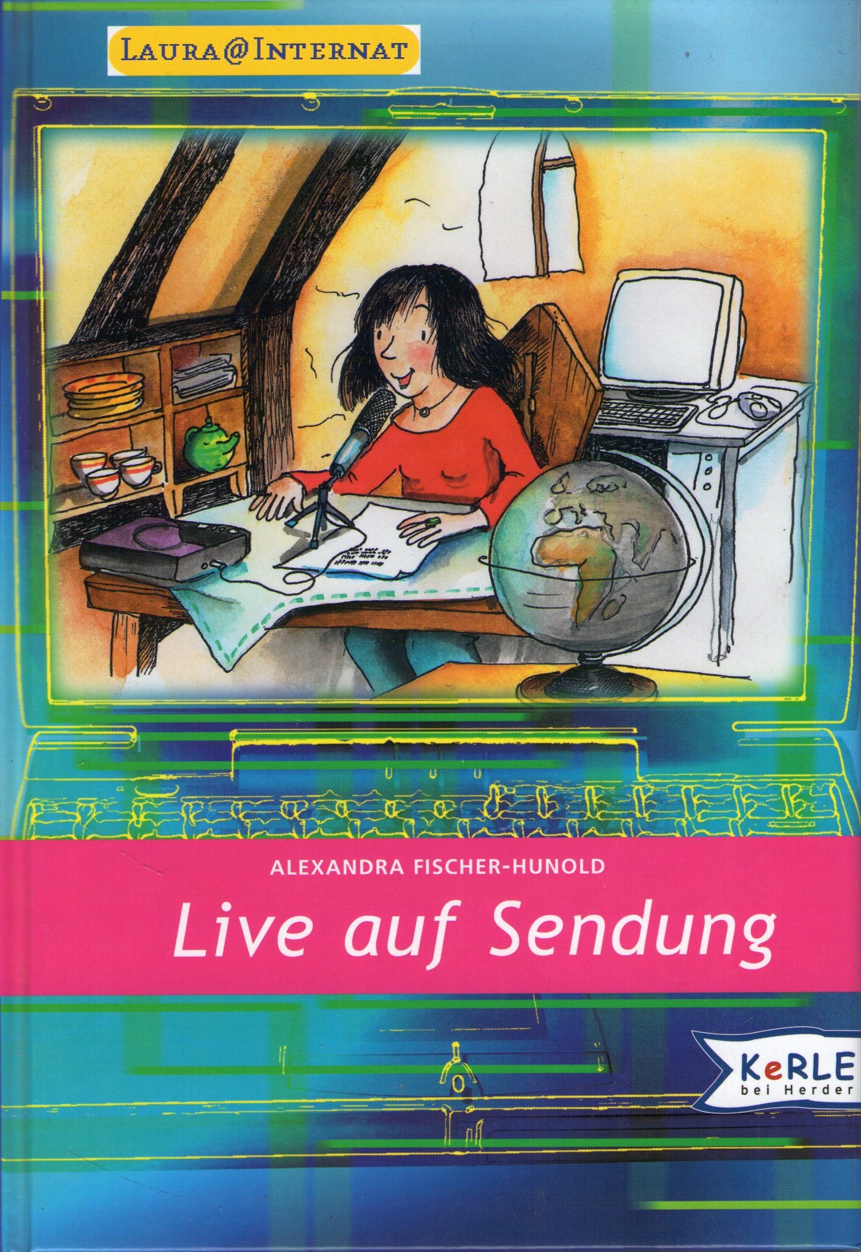 Laura @ Internat 03. Live auf Sendung Books