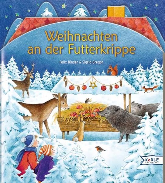 Weihnachten an der Futterkrippe Children's books
