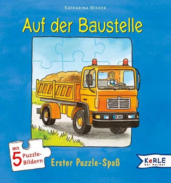 Auf der Baustelle: Erster Puzzle-Spaß Children's books