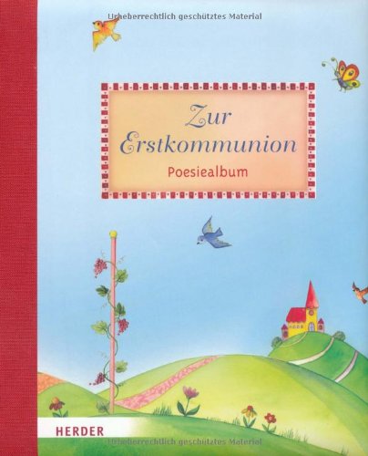 Zur Erstkommunion: Poesiealbum Living & Furnishing