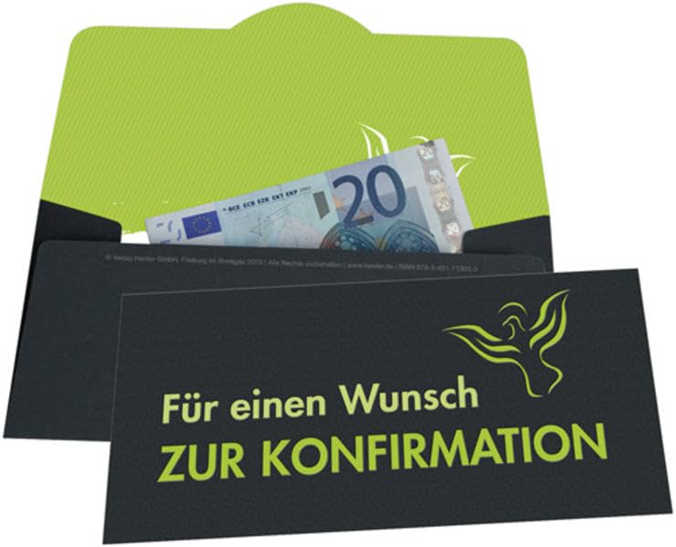 Für einen Wunsch zur Konfirmation: Umschlag für ein Geldgeschenk Parents & Children