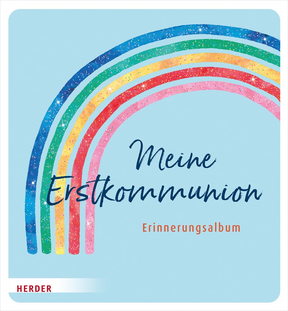 Meine Erstkommunion Erinnerungsalbum Regenbogen Living & Furnishing