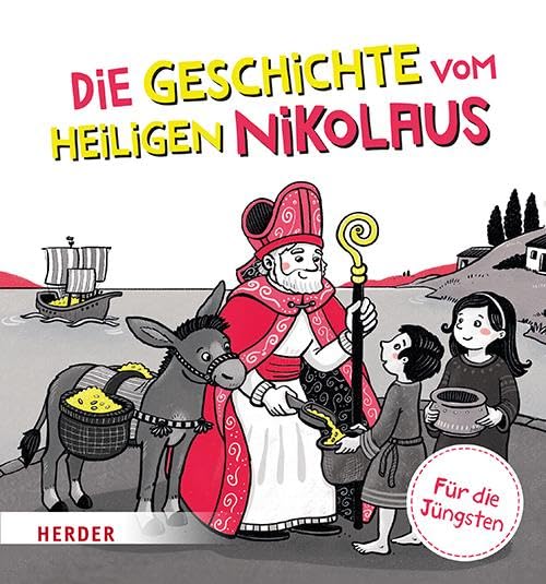 Die Geschichte vom heiligen Nikolaus Kontrastbuch (Pappbilderbuch) Religion & Esotericism