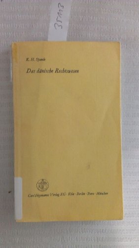 Das dänische Rechtswesen. Gerichtsaufbau und Verfahrensrecht Law