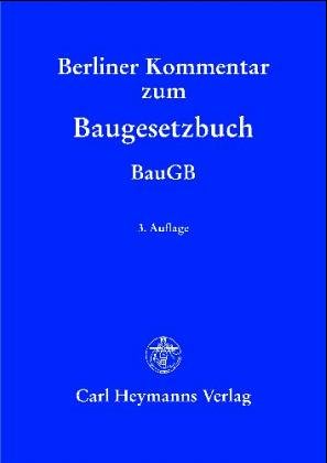 Berliner Kommentar zum Baugesetzbuch Architecture