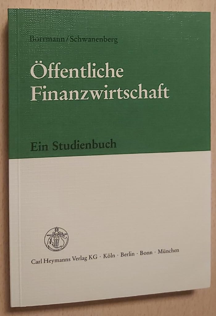 Öffentliche Finanzwirtschaft Books